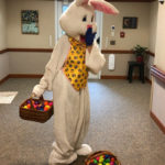 Easter Bunny with treats