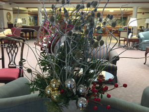 Floral arrangement - Happy New Year greeting