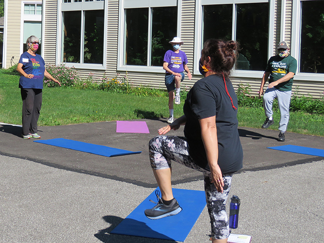 outdoor exercise class 2020
