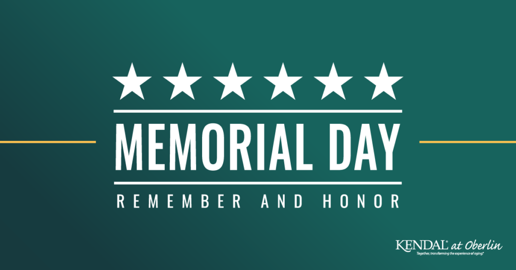 Memorial Day - Remember and Honor