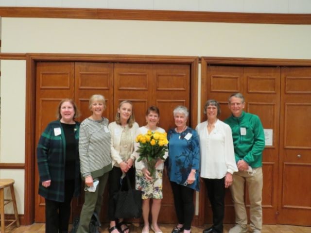 Barbara Thomas and guests