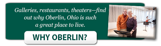 Why Oberlin? button