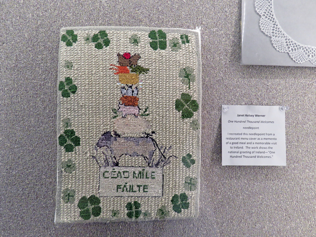 Embroidery: Cead Mile Faite