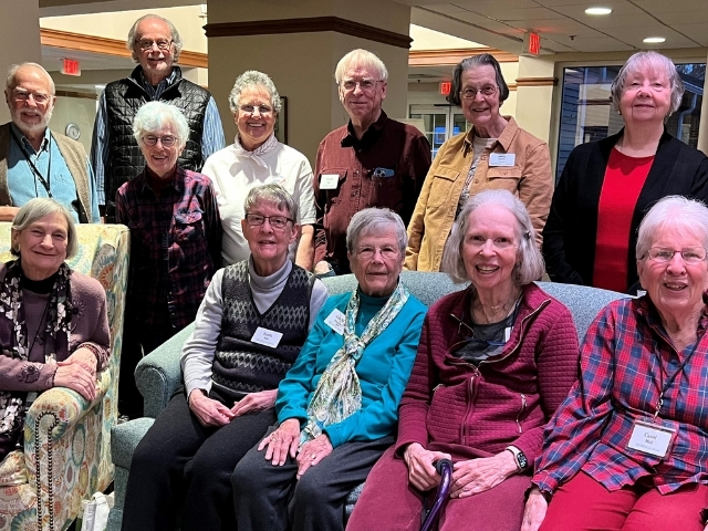 Group of residents who volunteers with the Peace Corps 