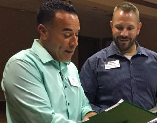 KAO workers Rey and Ryan KAO workers Rey and Ryan